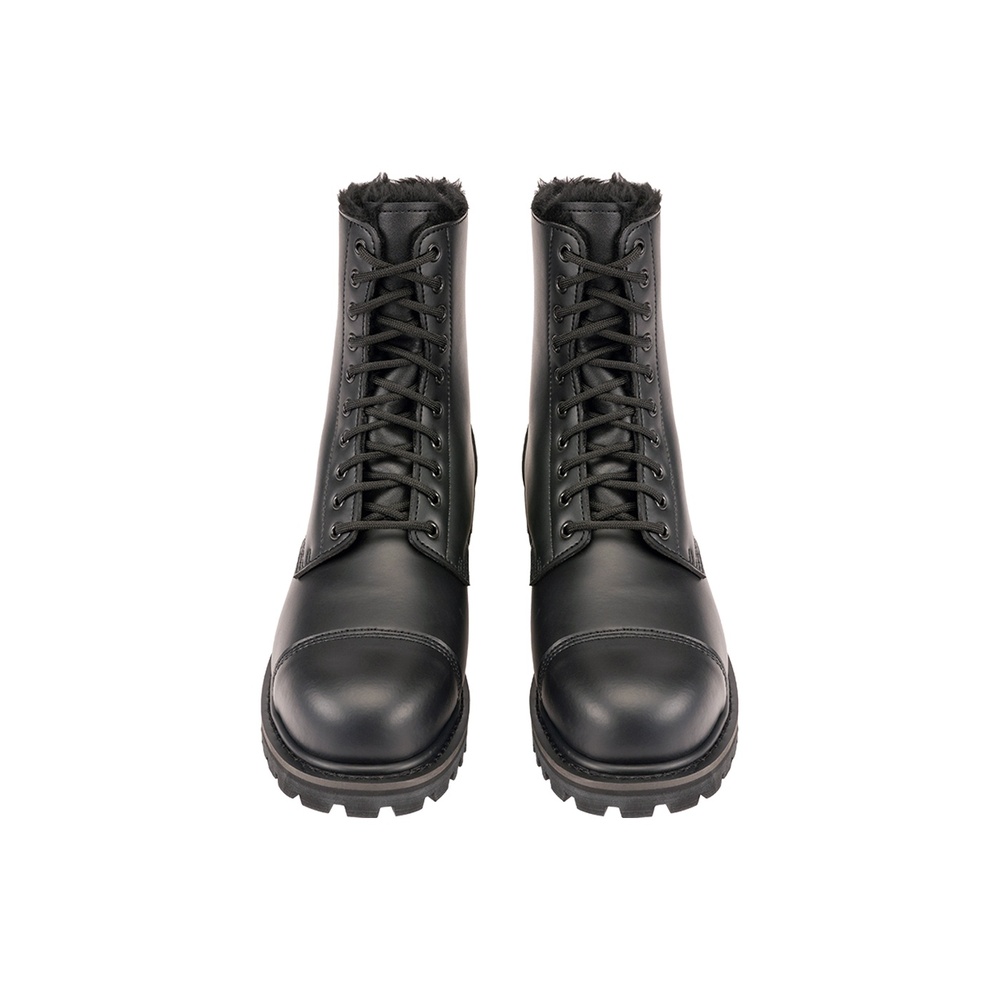 Brandit - Phantom Fur Liner 10 Eyelet Lace up boot - Black